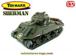 Le char Sherman M4 A3 en miniature motorisé par Mark Toy au 1/32e