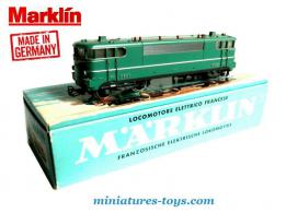 La locomotive électrique BB9223 SNCF miniature au HO de Marklin incomplète