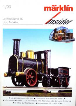 Le magazine du club Marklin Insider de trains miniatures n°1/99