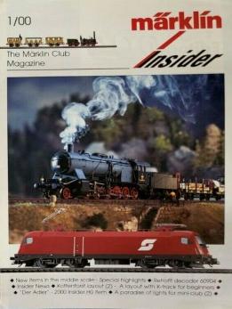 Le magazine du club Marklin Insider de trains miniatures n°1/00