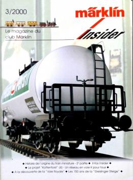 Le magazine du club Marklin Insider de trains miniatures n°3/2000
