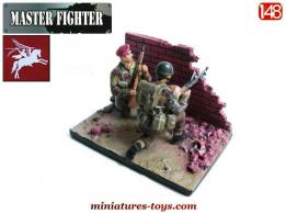 Les figurines Red Devils à Arnhem 1944 en figurines par Master Fighter au 1/48e