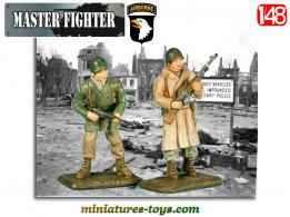 La 101st Airborne à Bastogne 1944 en figurines par Master Fighter au 1/48e