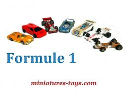 Un lot de 7 voitures miniatures Majorette Matchbox au 1/60e, incomplètes