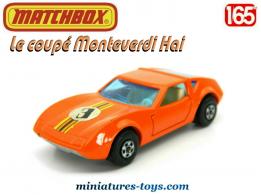 Le coupé Monteverdi Hai 455 miniature de Matchbox England au 1/65e
