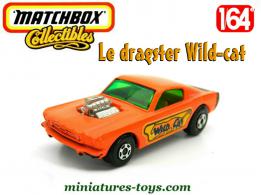 Le dragster Wildcat miniature de Matchbox England au 1/64e