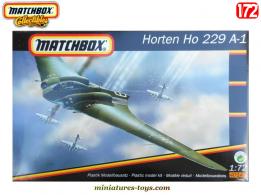 L'avion a réaction allemand Horten en kit par Matchbox au 1/72e 