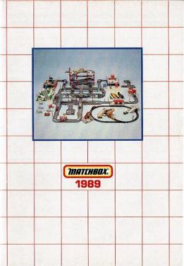 Le catalogue des miniatures Matchbox de l'année 1989
