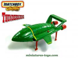 Le vaisseau Thunderbirds n°2 Rescue en miniature de Matchbox 