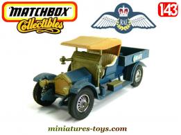 La Crossley ambulance RAF de 1918 en miniature Matchbox au 1/43e incomplète