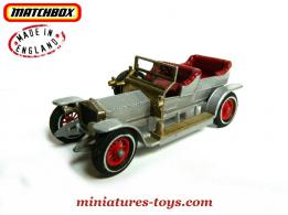 La Rolls Royce Silver Ghost 1907 miniature de Matchbox England au 1/43e