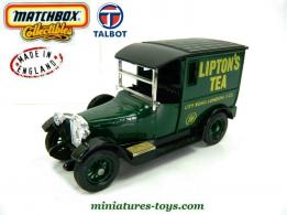 Le fourgon Talbot 1927 Lipton s Tea de Matchbox Models of Yesteryear au 1/43e