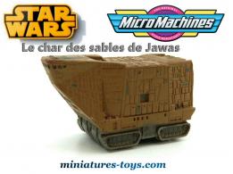 Le char des sables Jawas Star Wars en miniature par Micro Machines Galoob