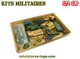 Un lot de kits et maquettes de véhicules militaires incomplets au 1/72e 1/76e