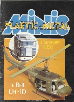 La revue de modélisme Mini Plastic Métal n°87 de 1983