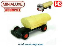 Le camion citerne Berliet GAK miniature par Minialuxe au 1/43e incomplet