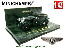 La Bentley 6 Gurney Nutting Saloon 1930 miniature de Minichamps au 1/43e