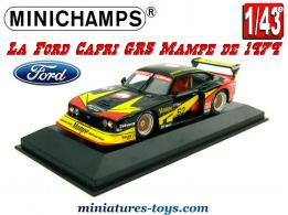 La Ford Capri GR5 Mampe de 1979 en miniature Minichamps au 1/43e