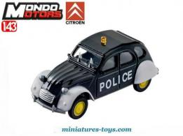 La Citroën 2 CV police miniature de Mondo-Motors au 1/43e