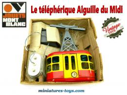 Le téléphérique Aiguille du Midi en miniature jouet par Mont Blanc au 1/35e