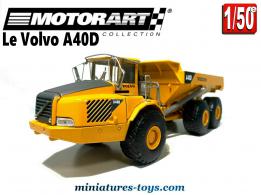 Le camion benne articulé Volvo A40D miniature Motorart au 1/50e