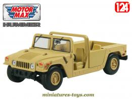 Le Hummer sable en miniature par Motormax au 1/24e