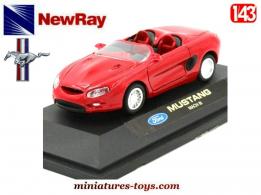 La Ford Mustang Spider 1998 rouge par New-Ray au 1/43e