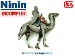 La figurine en métal du méhariste français par Ninin au 1/32e incomplet