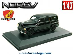 Le break vitré Peugeot 203 Gendarmerie en miniature par Norev au 1/43e