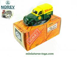 La 2cv Citroën AZU 1956 des potages Knorr en miniature de Norev au 1/43e