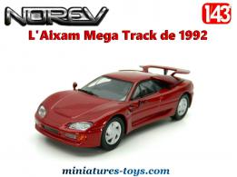 Une Aixam Mega Track de 1992 en miniature par Norev au 1/43e
