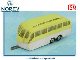 La caravane Henon EH 56 220 en miniature de Norev au 1/43e incomplète