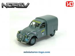 La 2cv Citroën AZU de 1954 Michelin miniature par Norev au 1/43e
