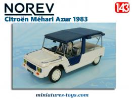 La Citroën Méhari Azur de 1983 en miniature par Norev au 1/43e