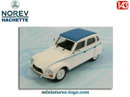 La Dyane 6 Citroën côte d'Azur de 1982 blanche en miniature par Norev au 1/43e