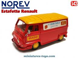 L'Estafette Renault bouillon Kub en miniature de Norev au 1/43e