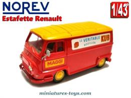 L'Estafette Renault bouillon Kub en miniature de Norev au 1/43e