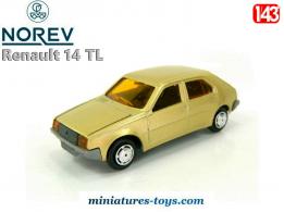 La Renault 14 TL bronze en miniature par Norev Jet-car au 1/43e