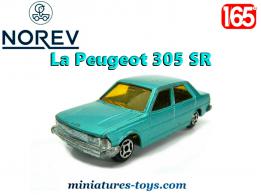 La Peugeot 305 SR bleue en miniature par Norev Mini-Jet au 1/65e