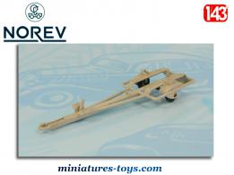 La remorque sans bateau Rocca en miniature Norev au 1/43e