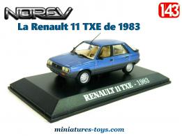 La Renault 11 TXE de 1983 en miniature par Norev au 1/43e