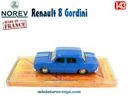 La Renault 8 Gordini Rallye en miniature par Norev au 1/43e