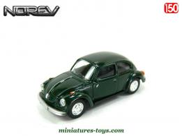La Volkswagen Coccinelle 1303 verte en miniature de Norev retro au 1/50e