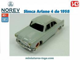 La Simca Vedette Ariane 4 de 1958 en voiture miniature par Norev au 1/43e