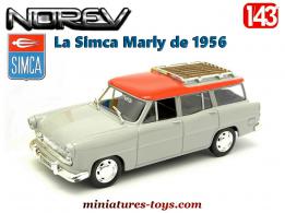 La Simca Marly Break 1956 en miniature par Norev au 1/43e