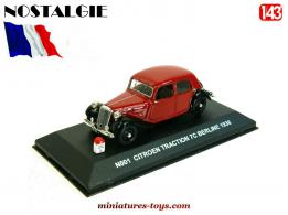 La Citroën Traction avant 7C Berline en miniature Nostalgie Ixo Models au 1/43e