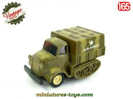 Le camion Opel Maultier de l'US Army en miniatures jouet par TT au 1/65e