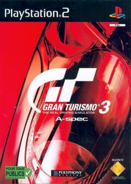 Le jeu de couses automobiles Gran Turismo 3 pour Playstation 2