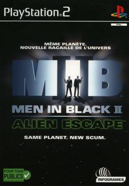 Le jeu vidéo pour Playstation 2 Men in Black II Alien escape