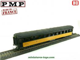 La voiture voyageurs PLM 2e classe en miniature par PMP au HO H0